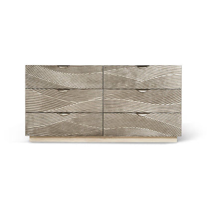 Water 6 - Drawer Solid Wood Dresser