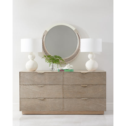 Water 6 - Drawer Solid Wood Dresser