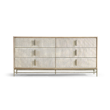 Water 6 - Drawer Solid Wood Dresser
