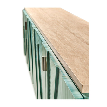 Water Seaglass Entertainment Console