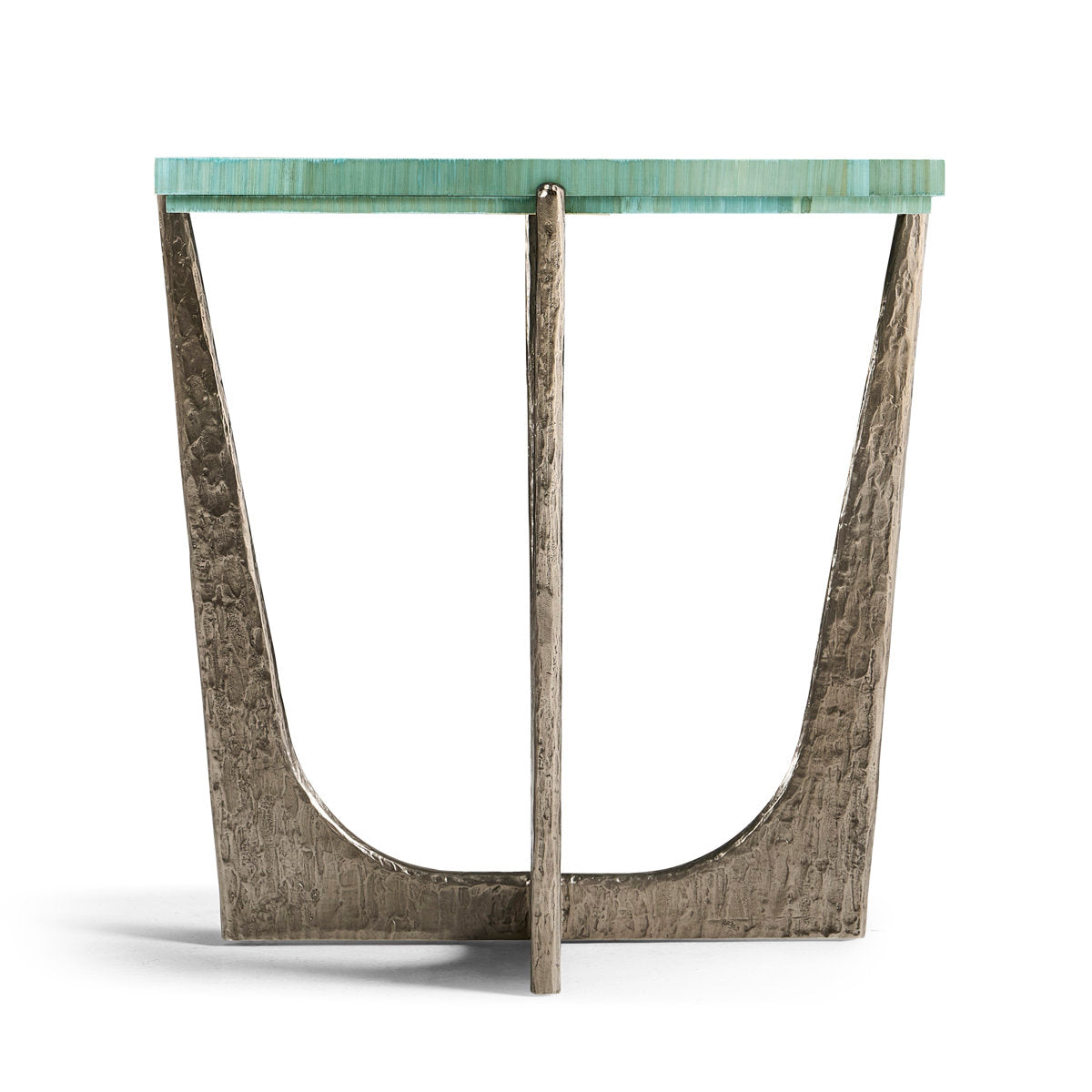 Water Seaglass Martini Table