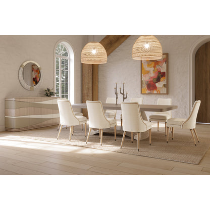 Water Solid Oak Dining Table