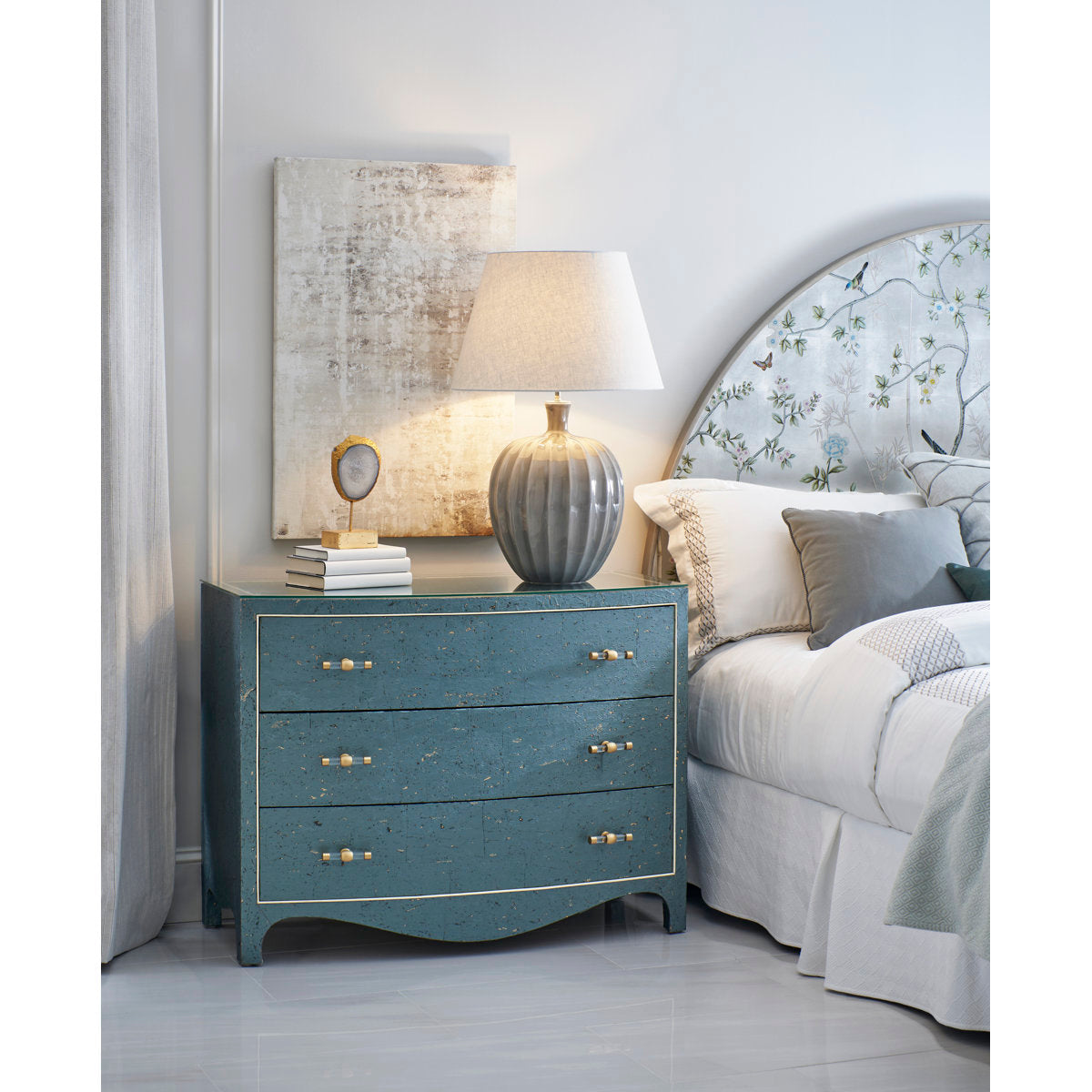 Water Solid Wood Accent Chest