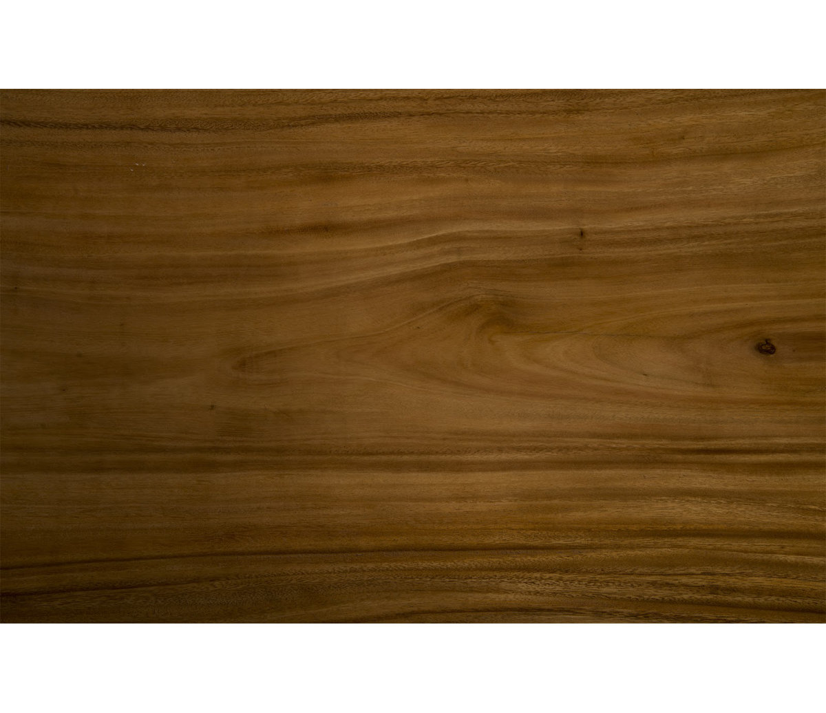 Waterfall Solid Wood Sled Coffee Table