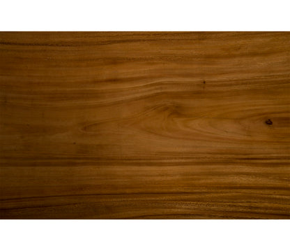 Waterfall Solid Wood Sled Coffee Table