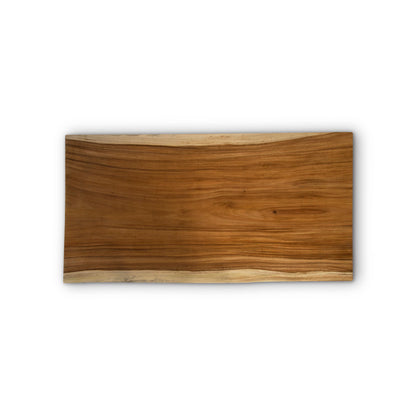 Waterfall Solid Wood Sled Coffee Table