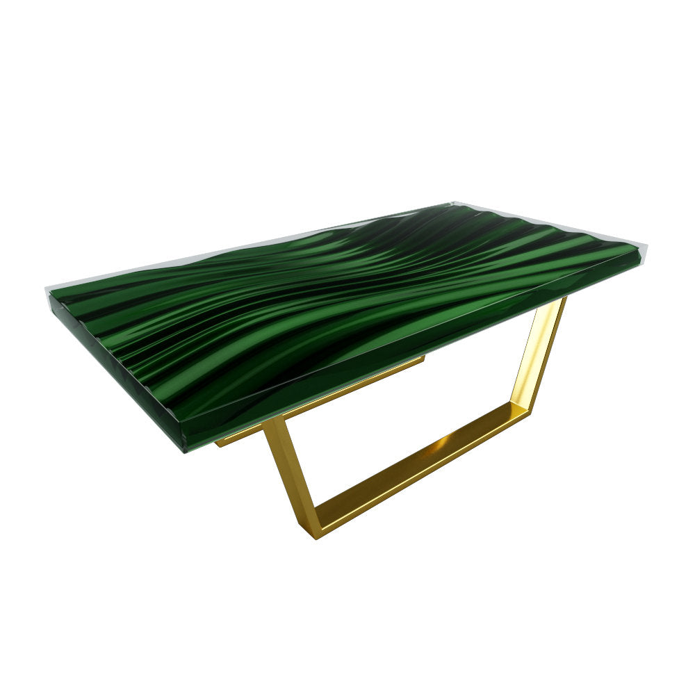 Wave Solid Wood Coffee Table
