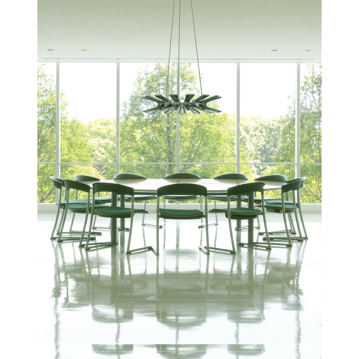 Wedge 24 - Light Unique / Statement Wagon Wheel Chandelier