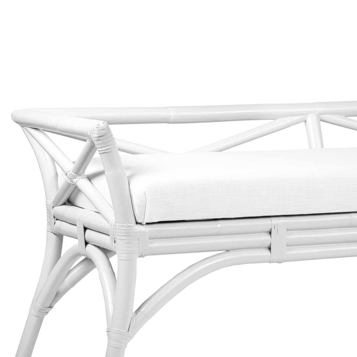 Wicker Bench