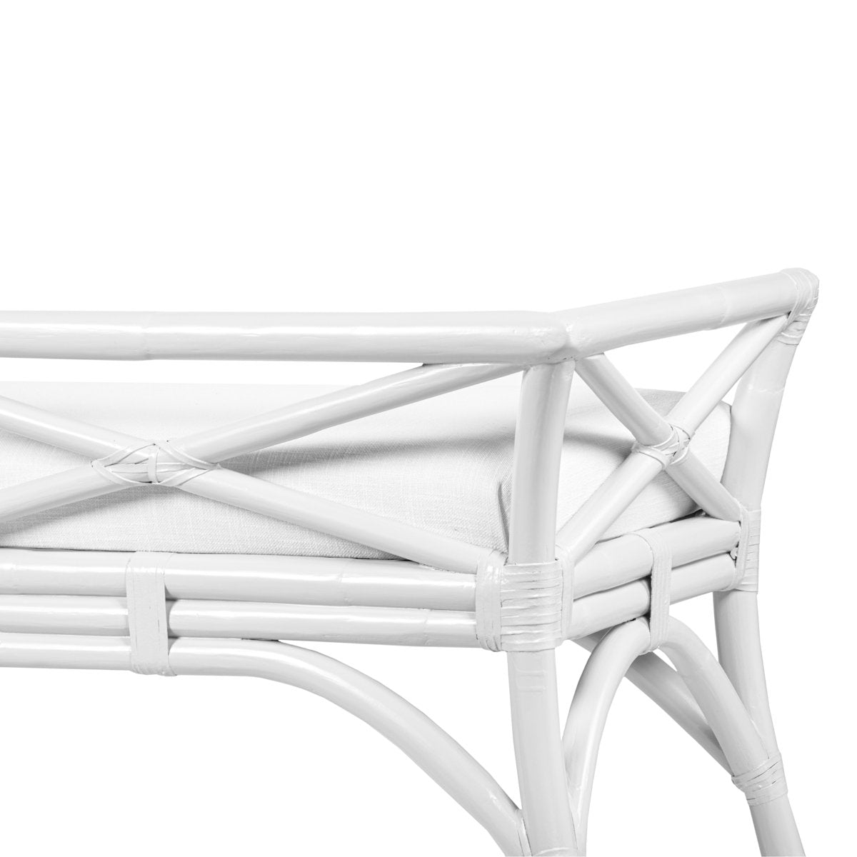 Wicker Bench