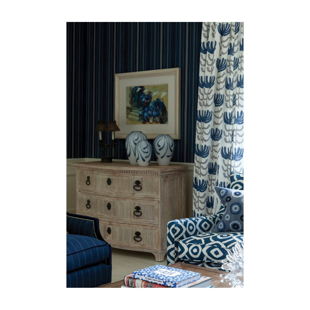 William Yeoward 3 - Drawer Solid Wood Dresser