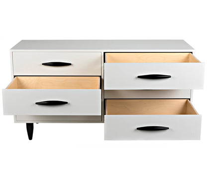 Williams 6 - Drawer Solid Wood Dresser