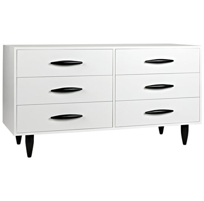 Williams 6 - Drawer Solid Wood Dresser