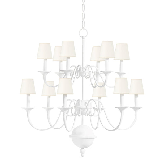 Windsor 12 Light Chandelier By Mark D. Sikes