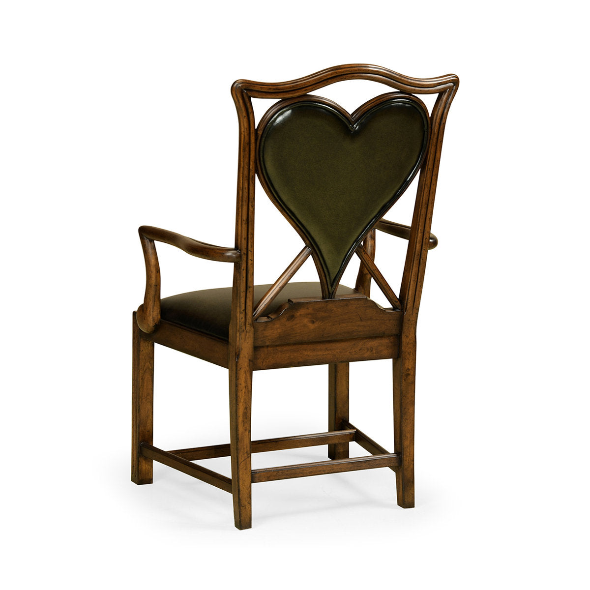 Windsor Leather Arm Chair (Set of 2)