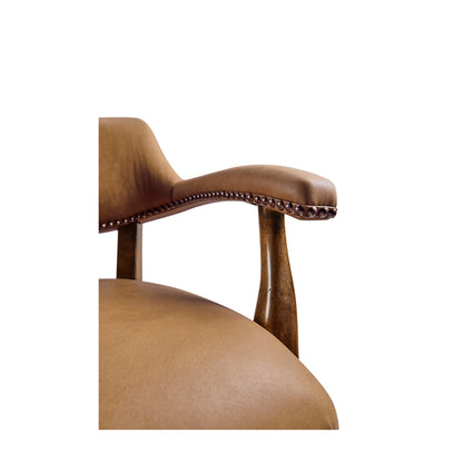 Windsor Leather Arm Chair