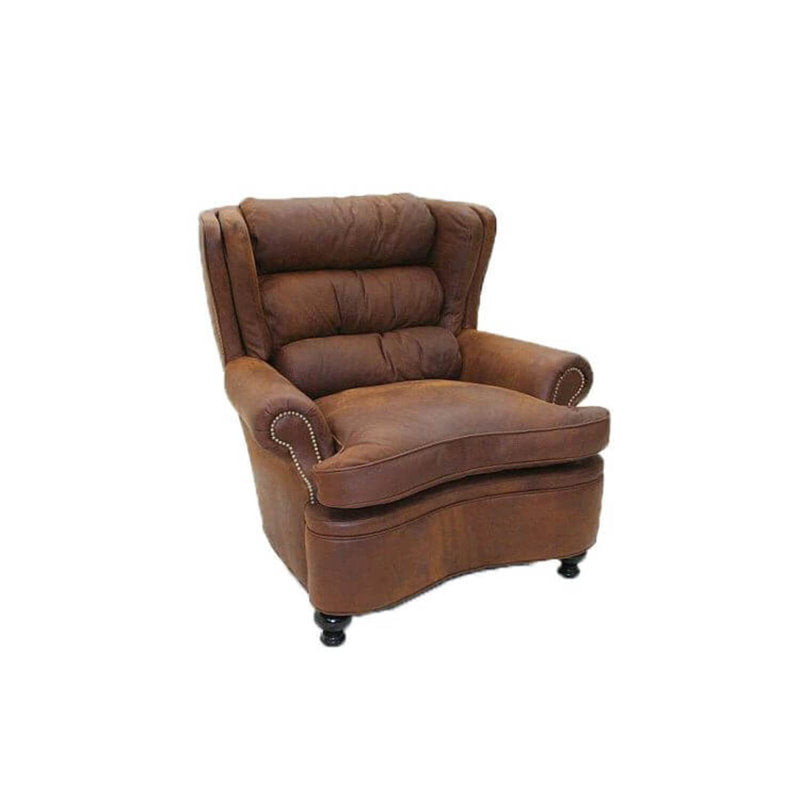 Wingback Chair Chair with Ottoman