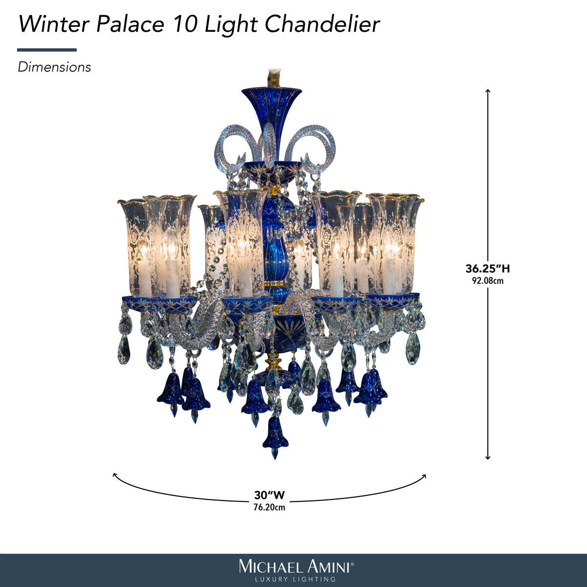 Winter Palace 10 - Light Chandelier