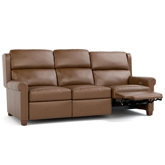 Woodlands Small Roll Arm Motion Sofa With Nails