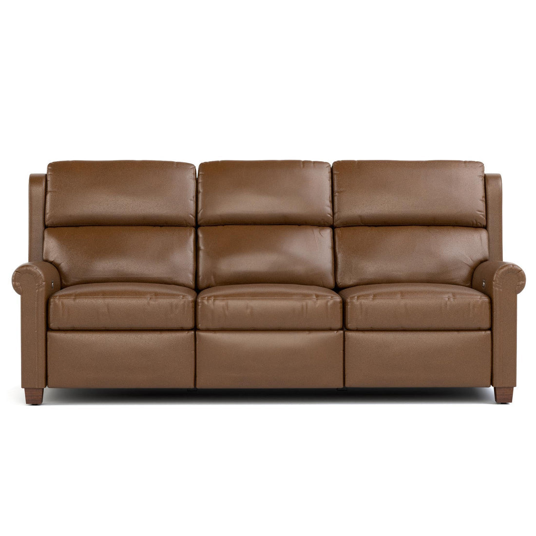 Woodlands Small Roll Arm Motion Sofa With Nails