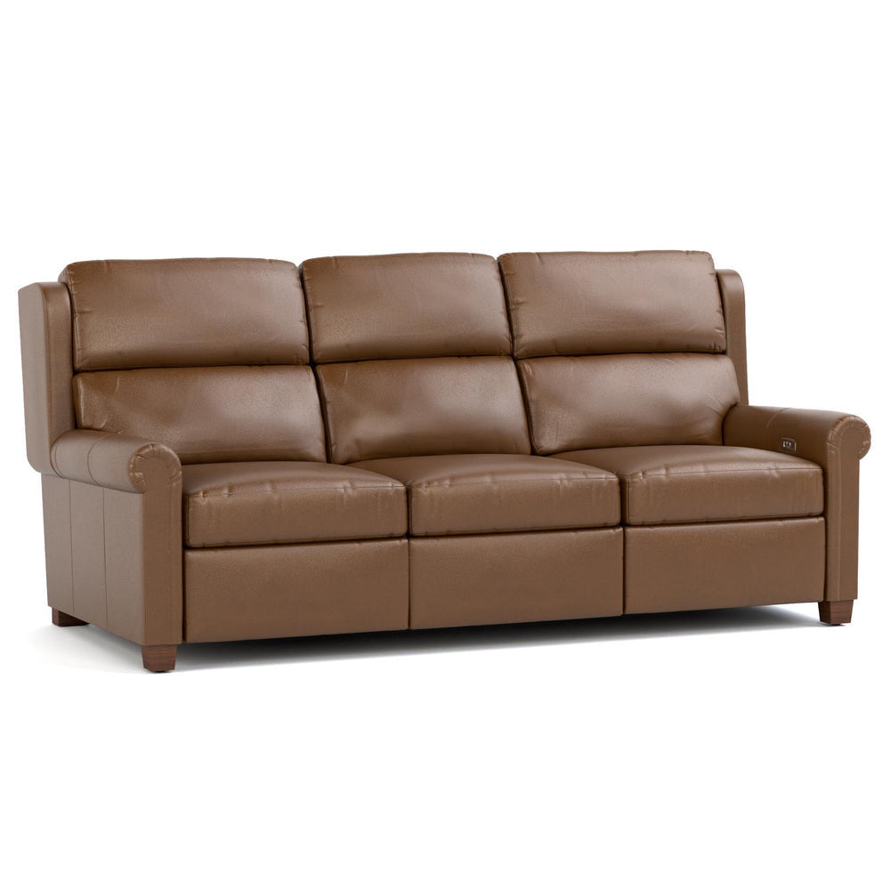 Woodlands Small Roll Arm Motion Sofa With Nails