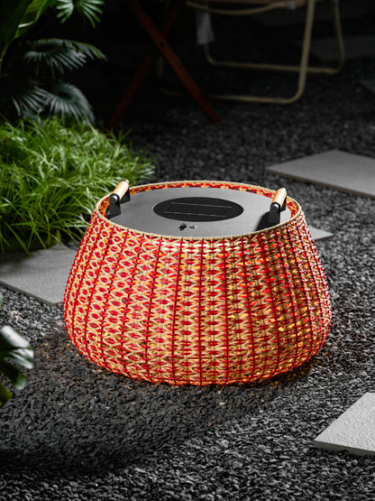 Solara Weave Outdoor Lantern Lamp