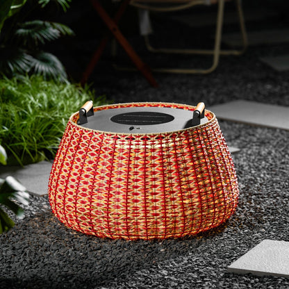 Solara Weave Outdoor Lantern Lamp