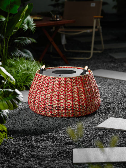 Solara Weave Outdoor Lantern Lamp