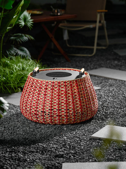 Solara Weave Outdoor Lantern Lamp