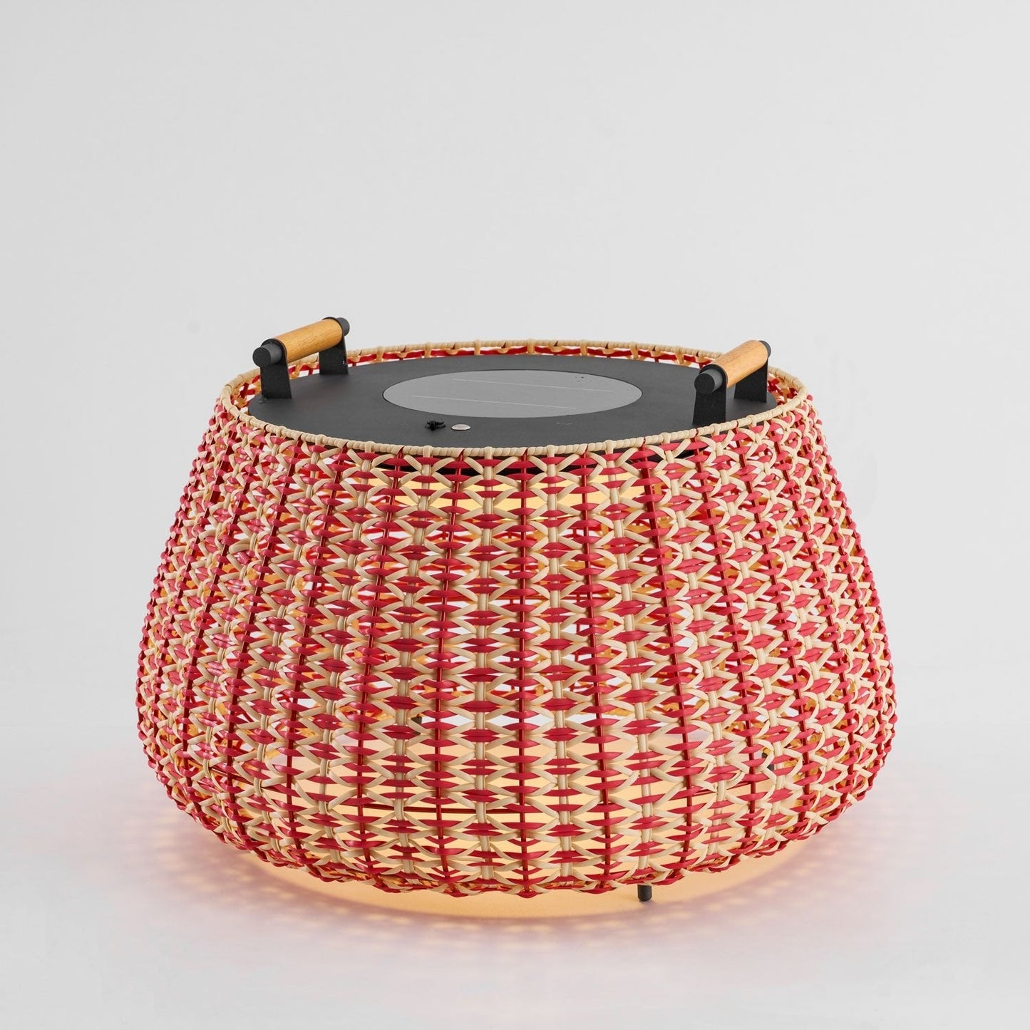 Solara Weave Outdoor Lantern Lamp