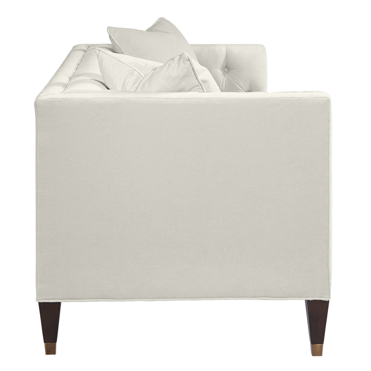 Wright 96" Tuxedo Arm Sofa with Reversible Cushions