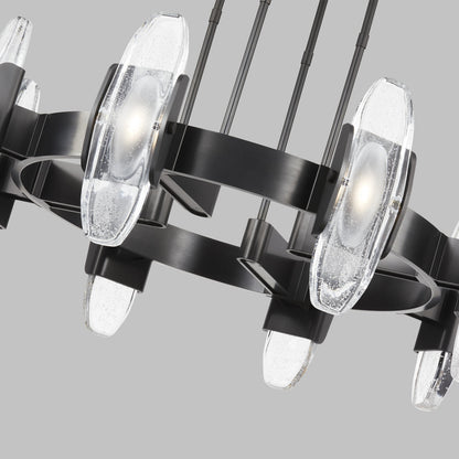 Wythe 8 - Light LED Chandelier