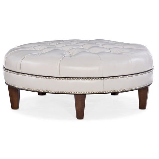 XL Well-Rounded Round Ottoman