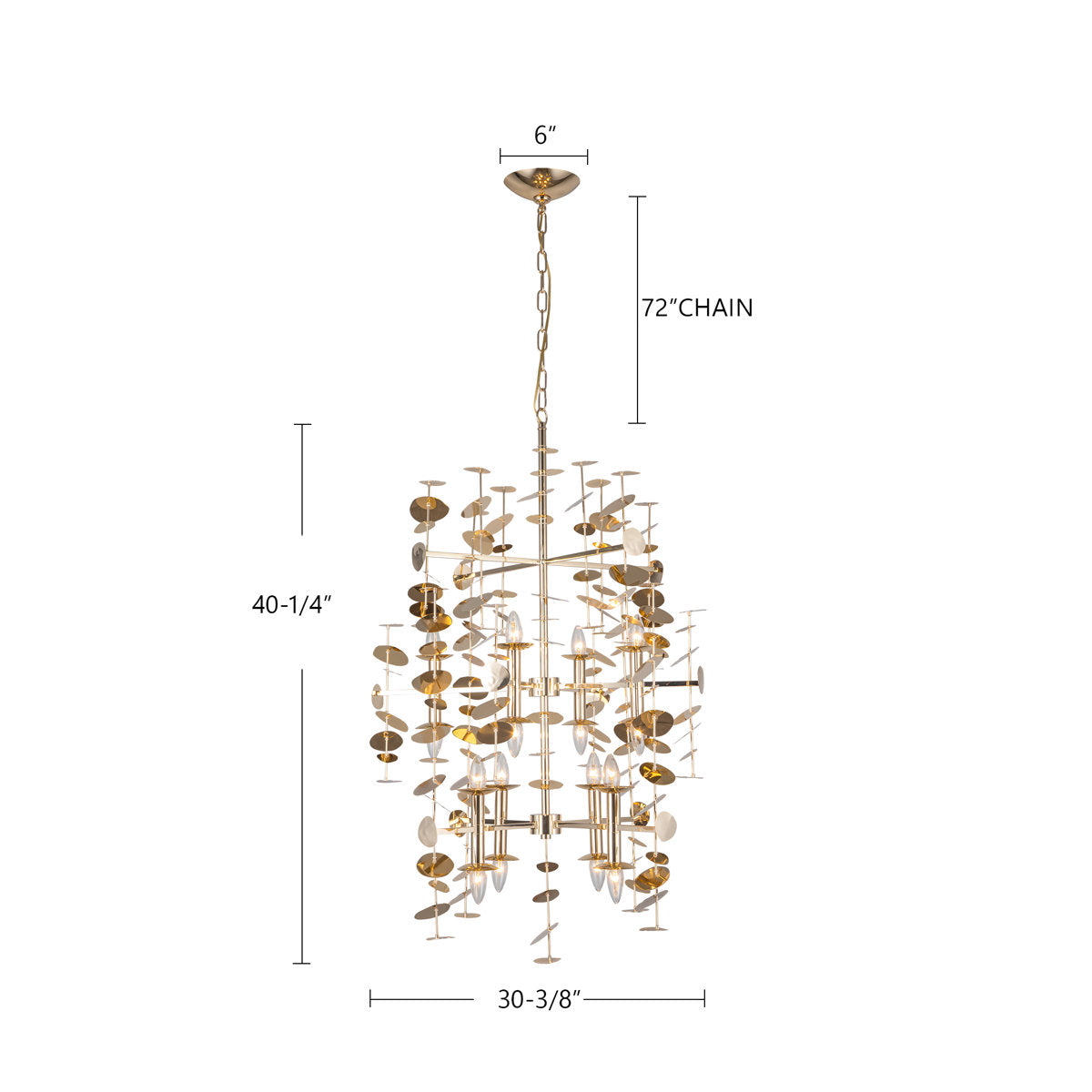 Yukari 16 - Light Chandelier