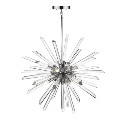 Z Lite Burst 33 Inch 8 Light Chandelier Cp478842