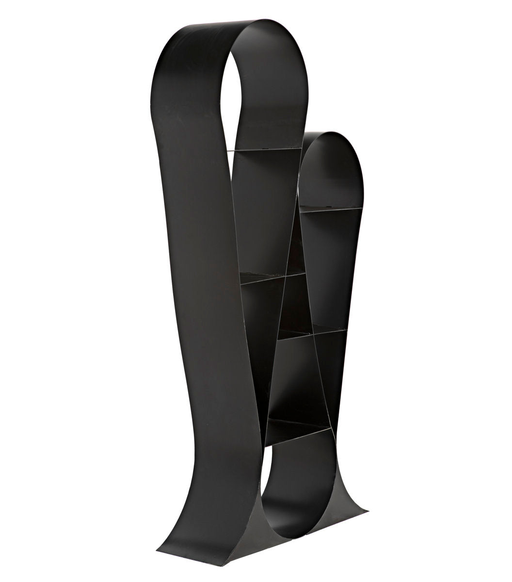 Zaha Geometric Bookcase