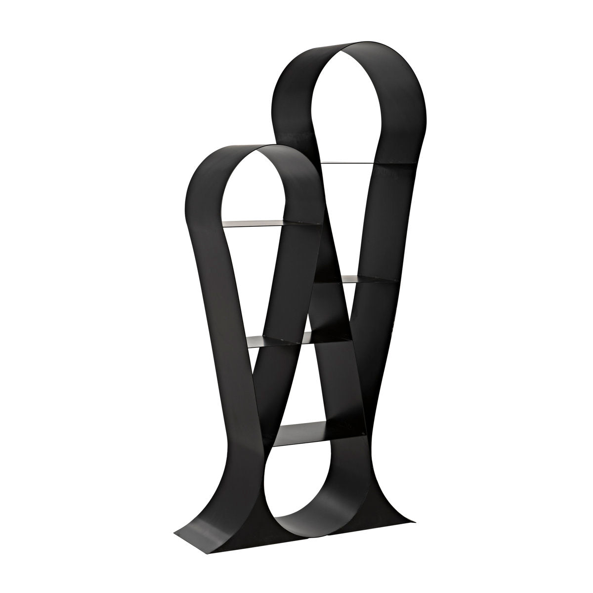Zaha Geometric Bookcase
