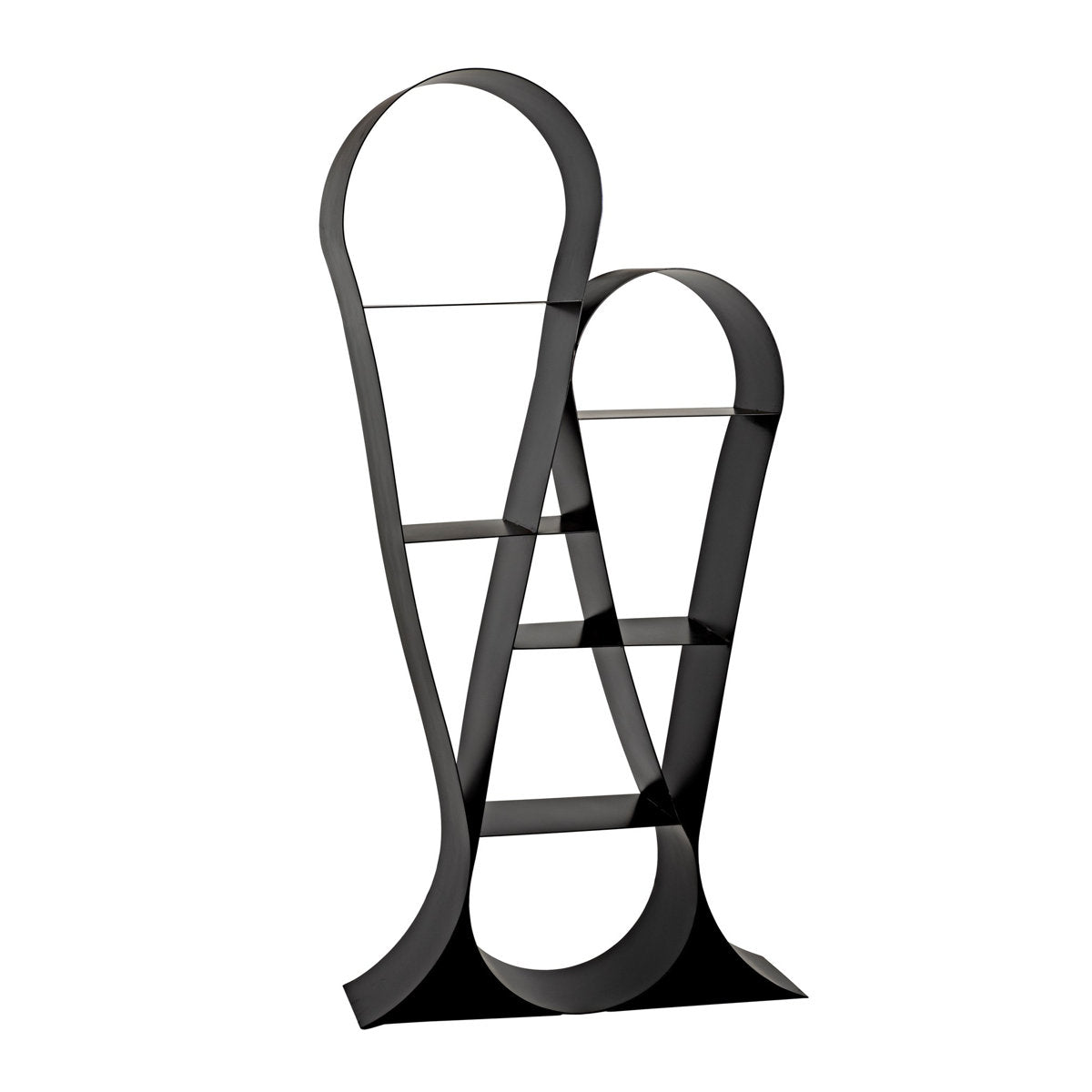 Zaha Geometric Bookcase