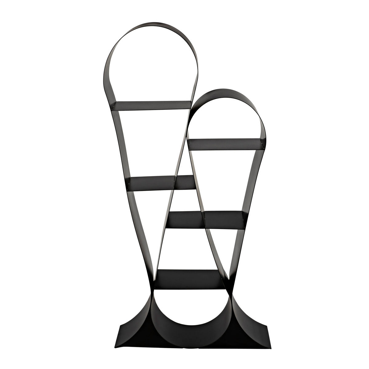 Zaha Geometric Bookcase