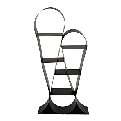 Zaha Geometric Bookcase