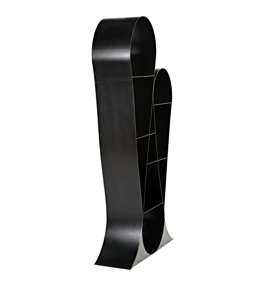 Zaha Geometric Bookcase