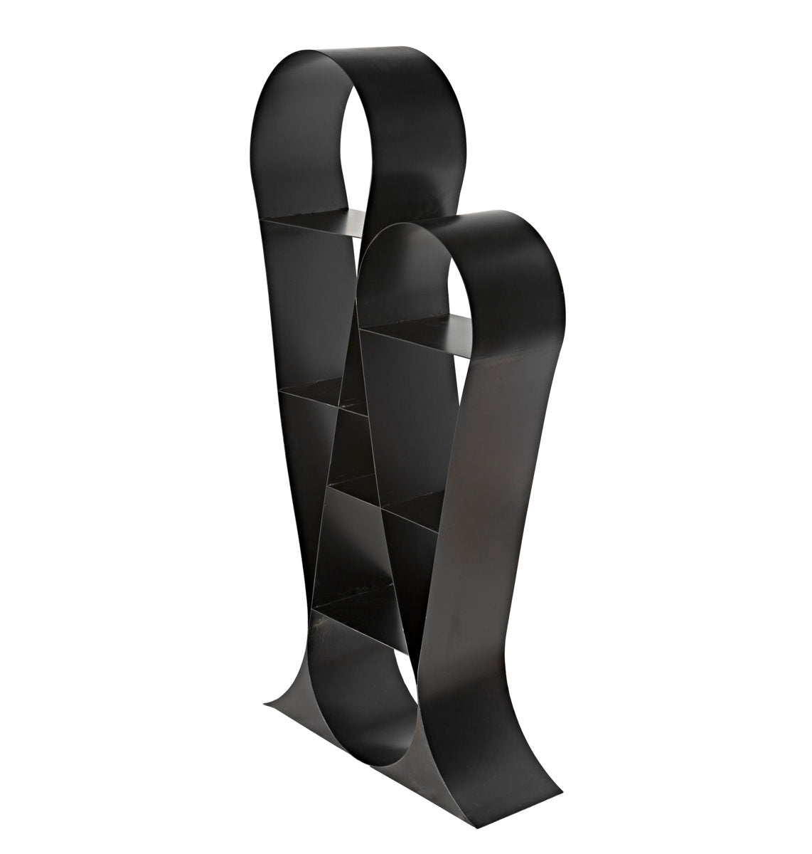Zaha Geometric Bookcase