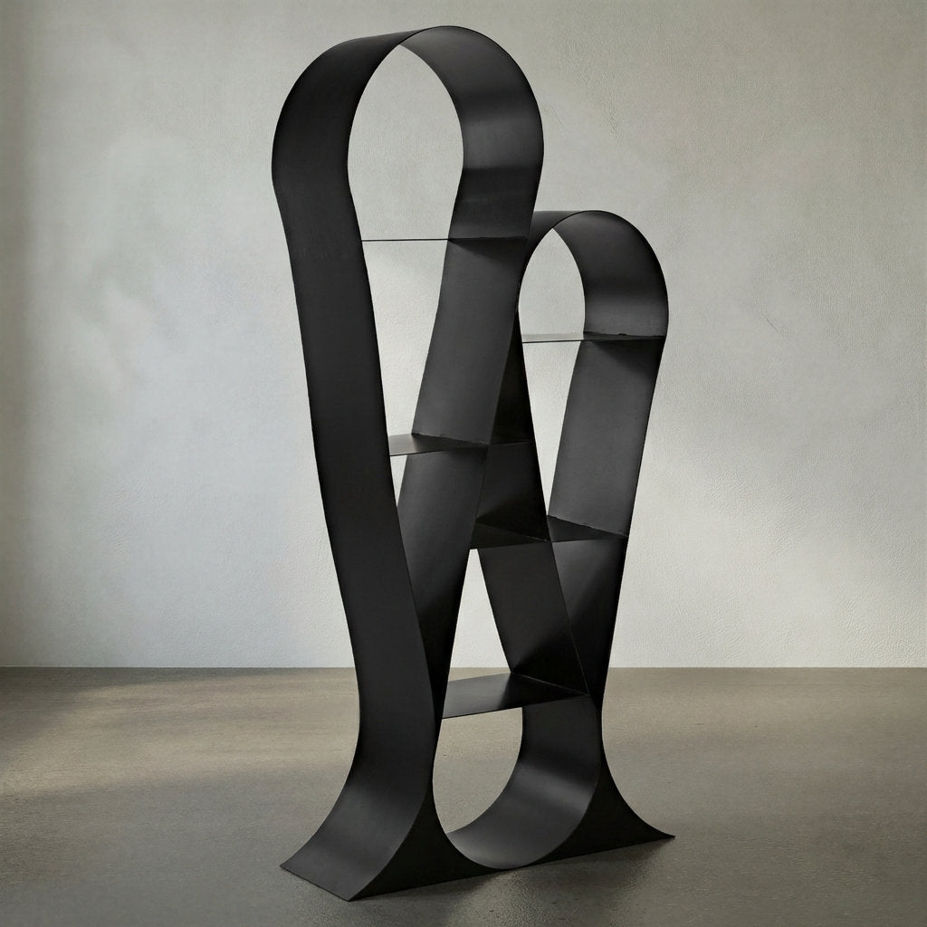 Zaha Geometric Bookcase