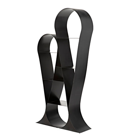 Zaha Geometric Bookcase