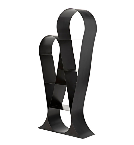 Zaha Geometric Bookcase