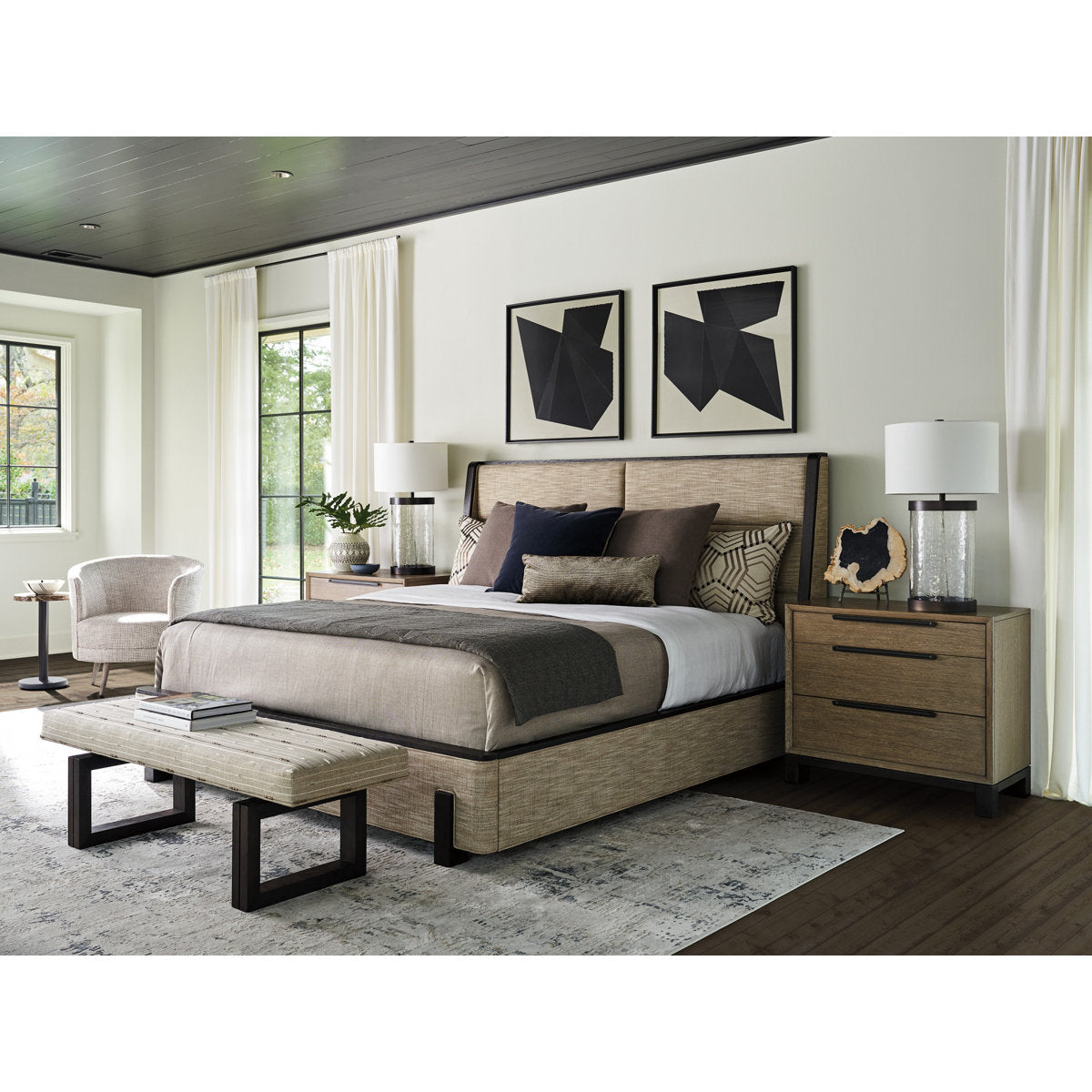 Zanzibar Barcelona Upholstered Bed