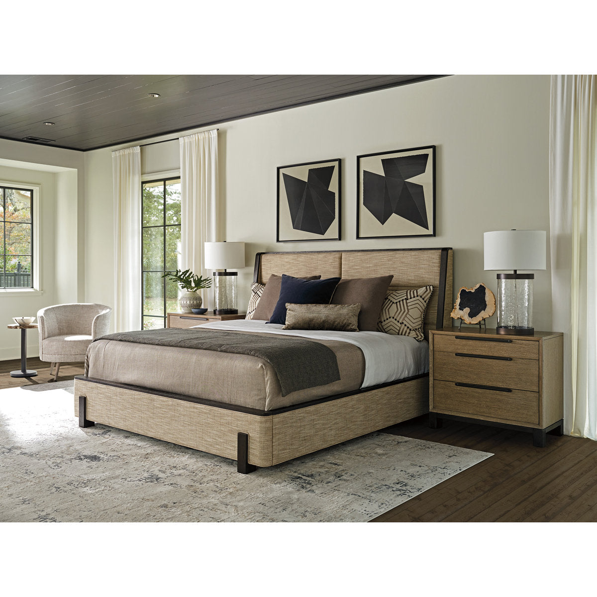 Zanzibar Barcelona Upholstered Bed