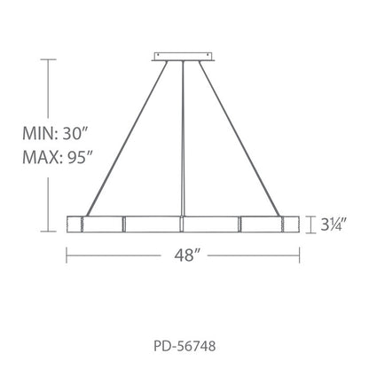 Zelda 12 - Light LED Chandelier