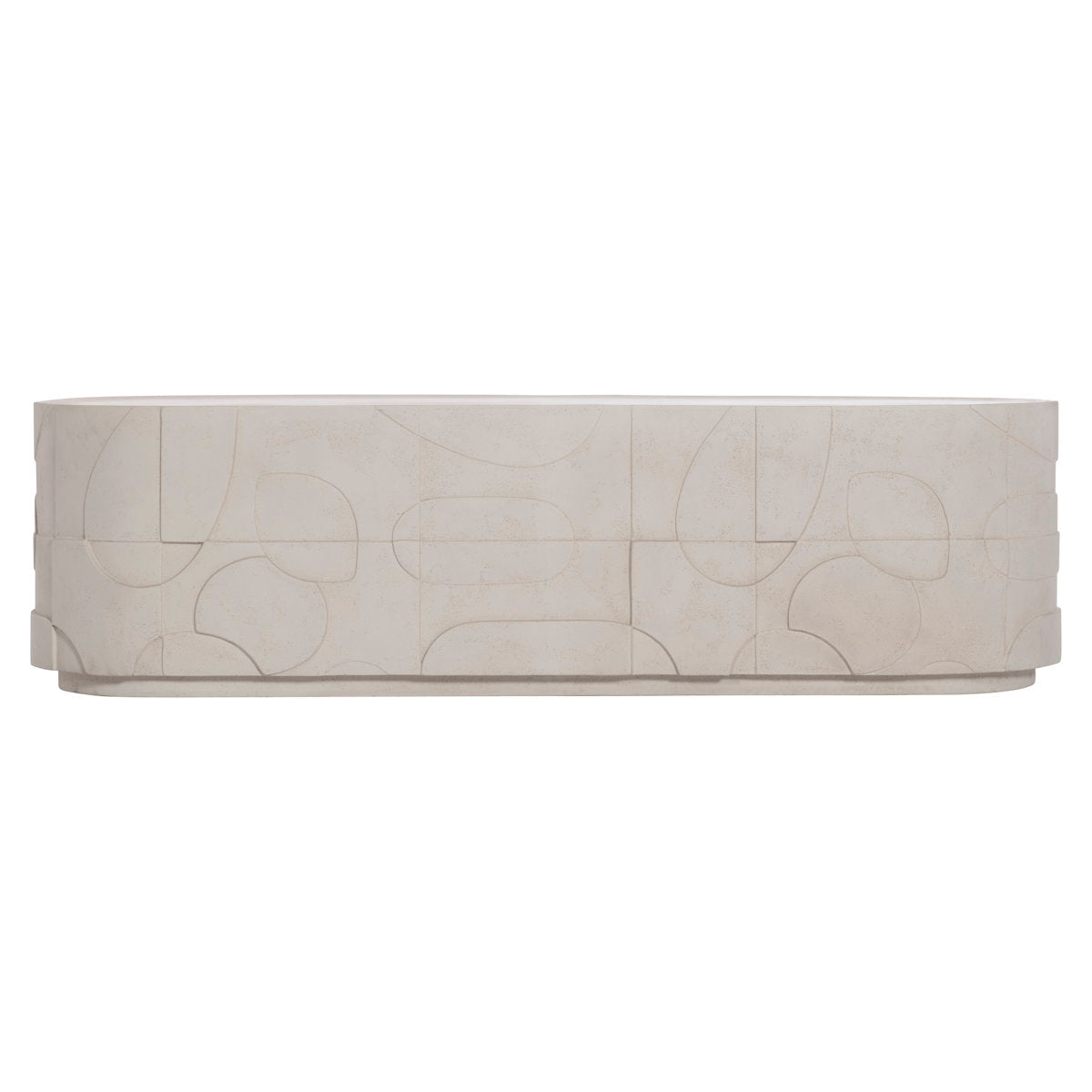 Zina Stone Solid Coffee Table