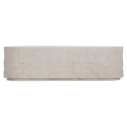 Zina Stone Solid Coffee Table